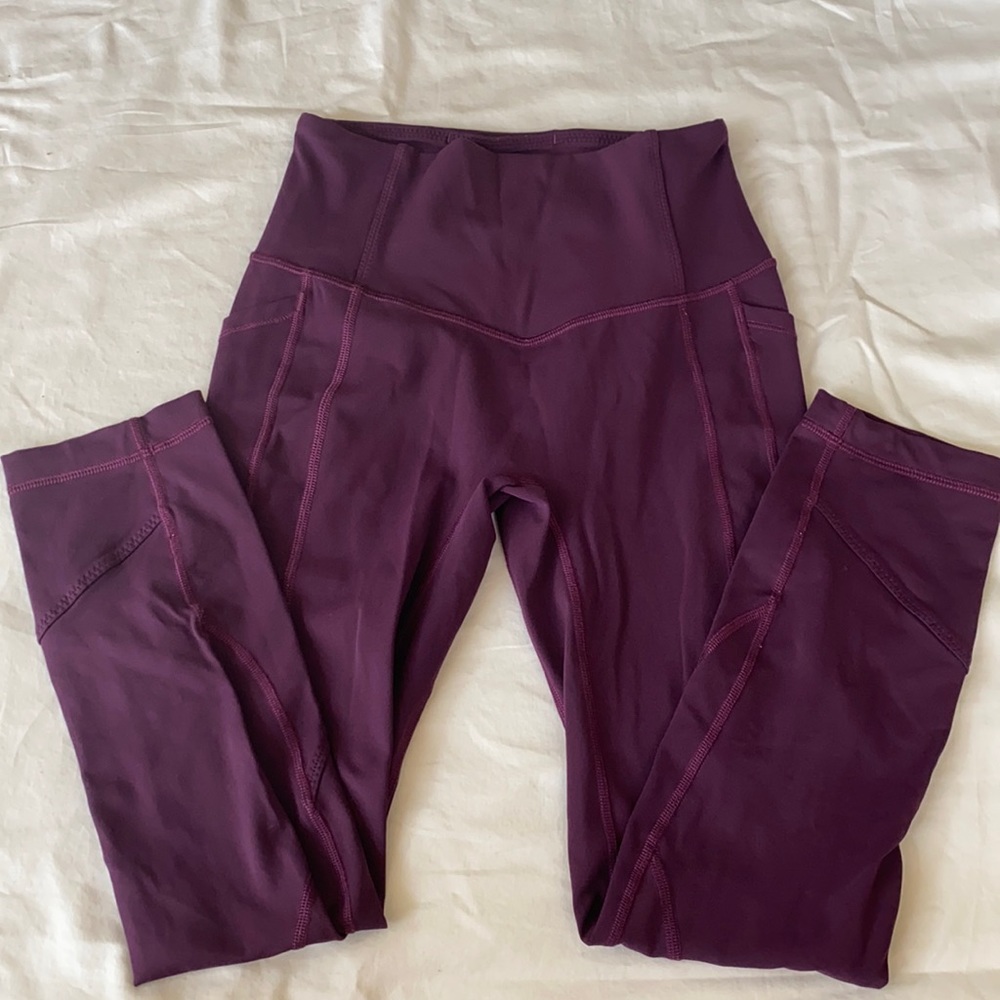 Purple Lululemon Leggings Size 4